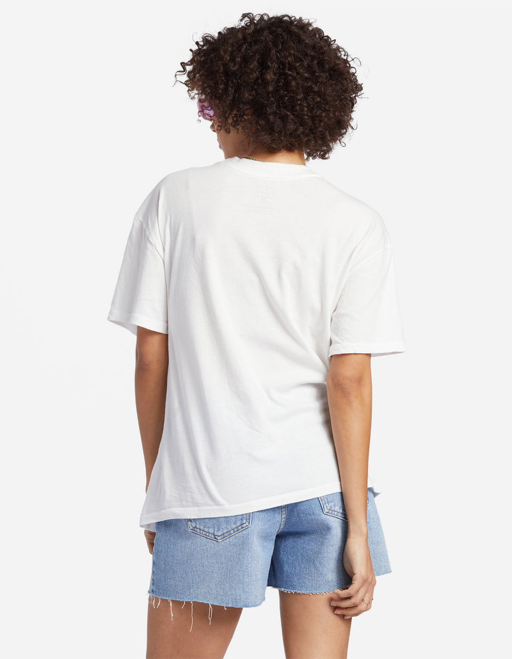 BILLABONG Around The Sun Womens Oversized Tee - WHITE