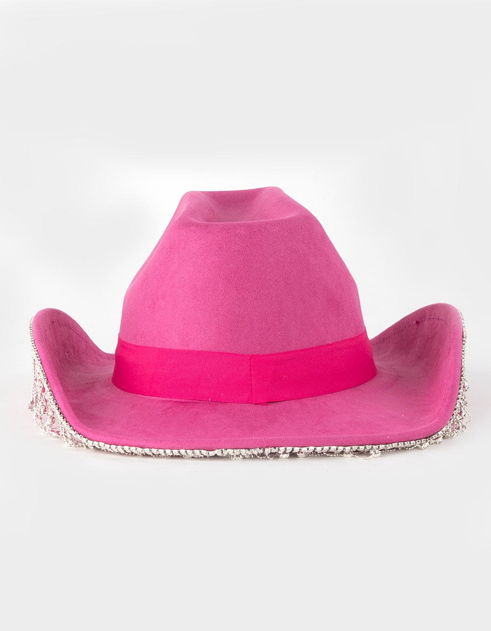 Dangle Rhinestone Womens Cowboy Hat - PINK | Tillys