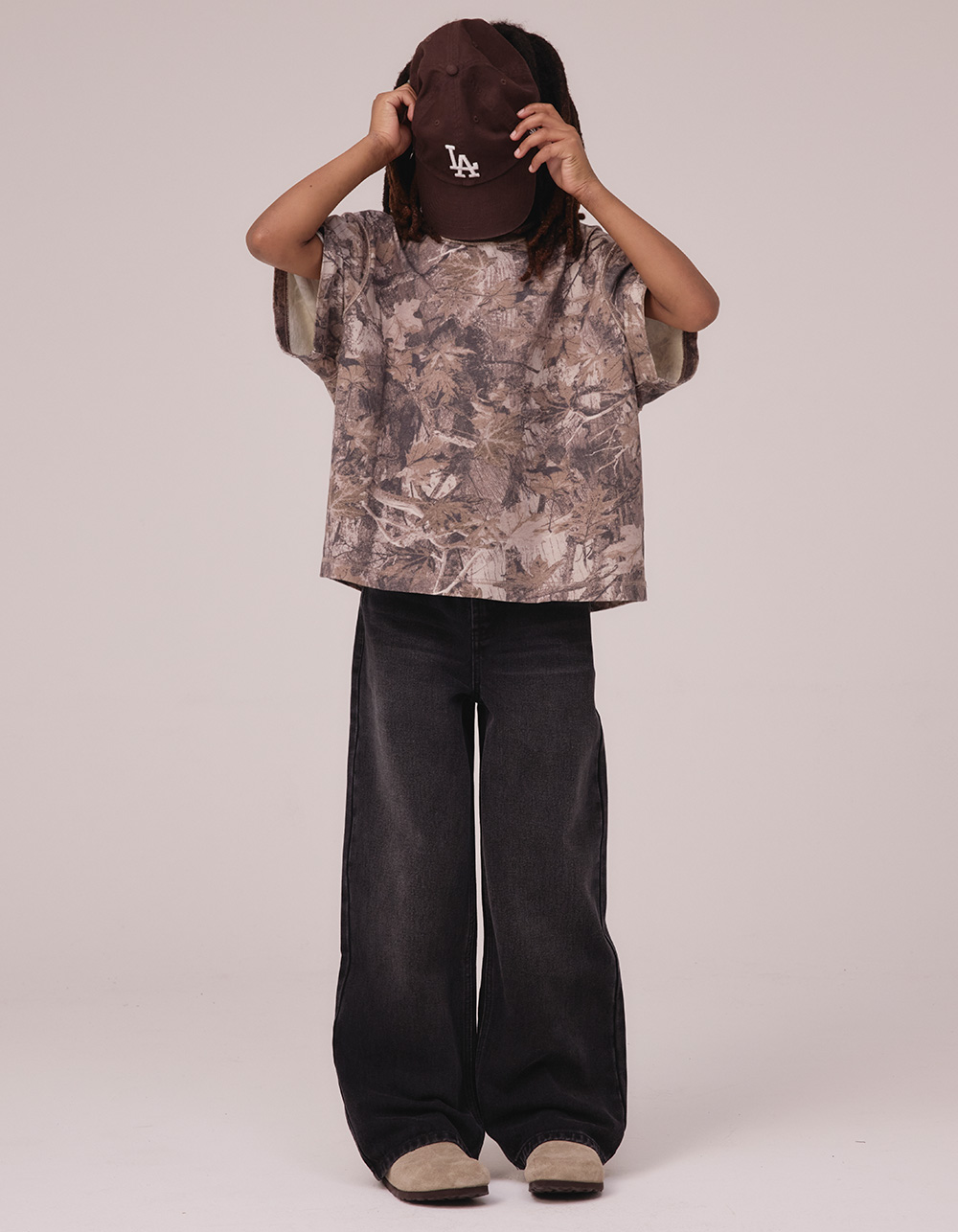 RSQ Boys Extra Baggy Jeans - WASHED BLACK