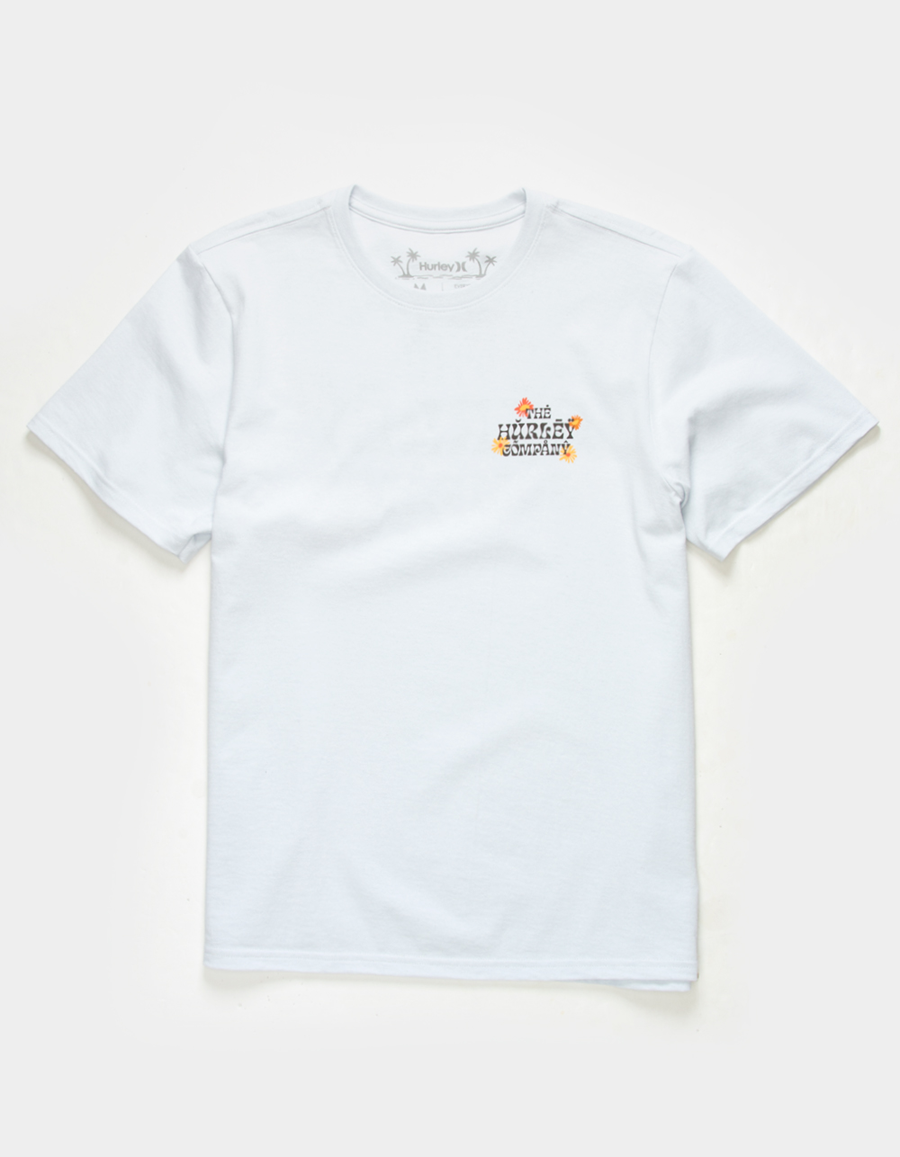 HURLEY Recycled Dead Flower Mens Tee WHITE Tillys