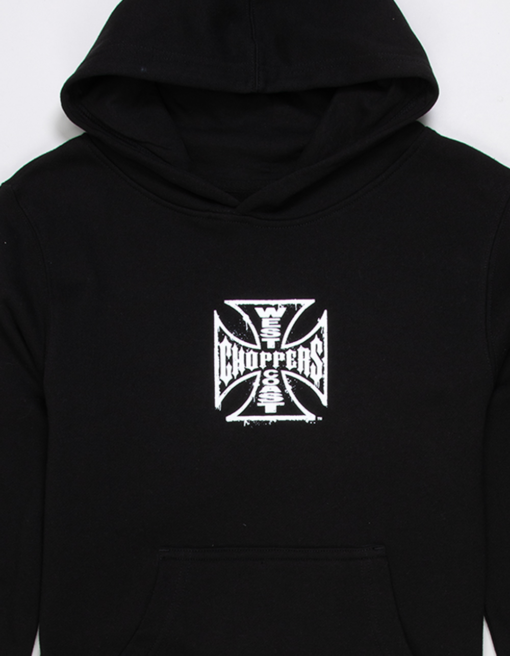 WEST COAST CHOPPERS Core Logo Boys Hoodie - BLACK