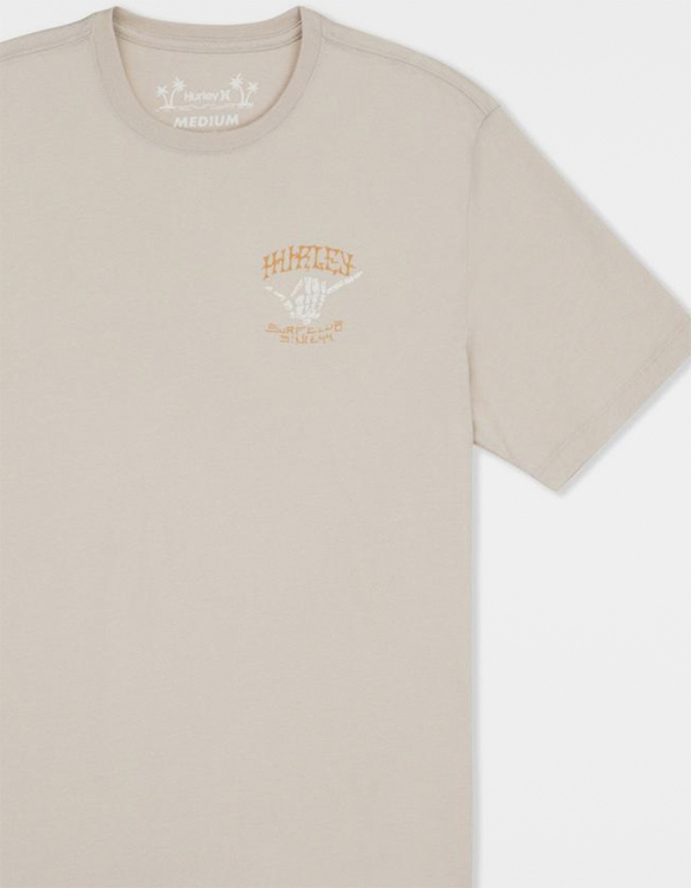 HURLEY Skeleton Mens Tee - BONE