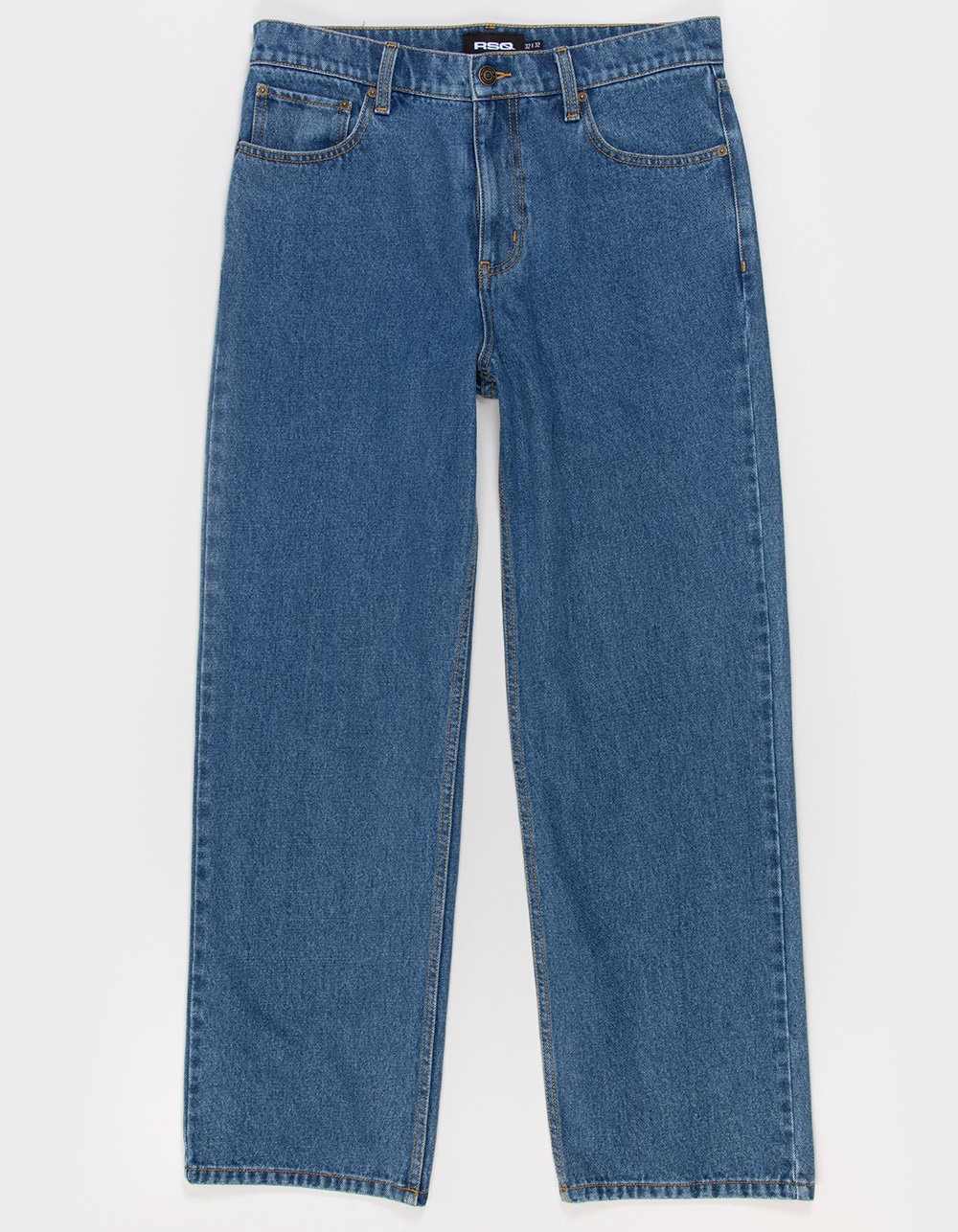 RSQ Mens Loose Fit Jeans - MEDIUM STONE