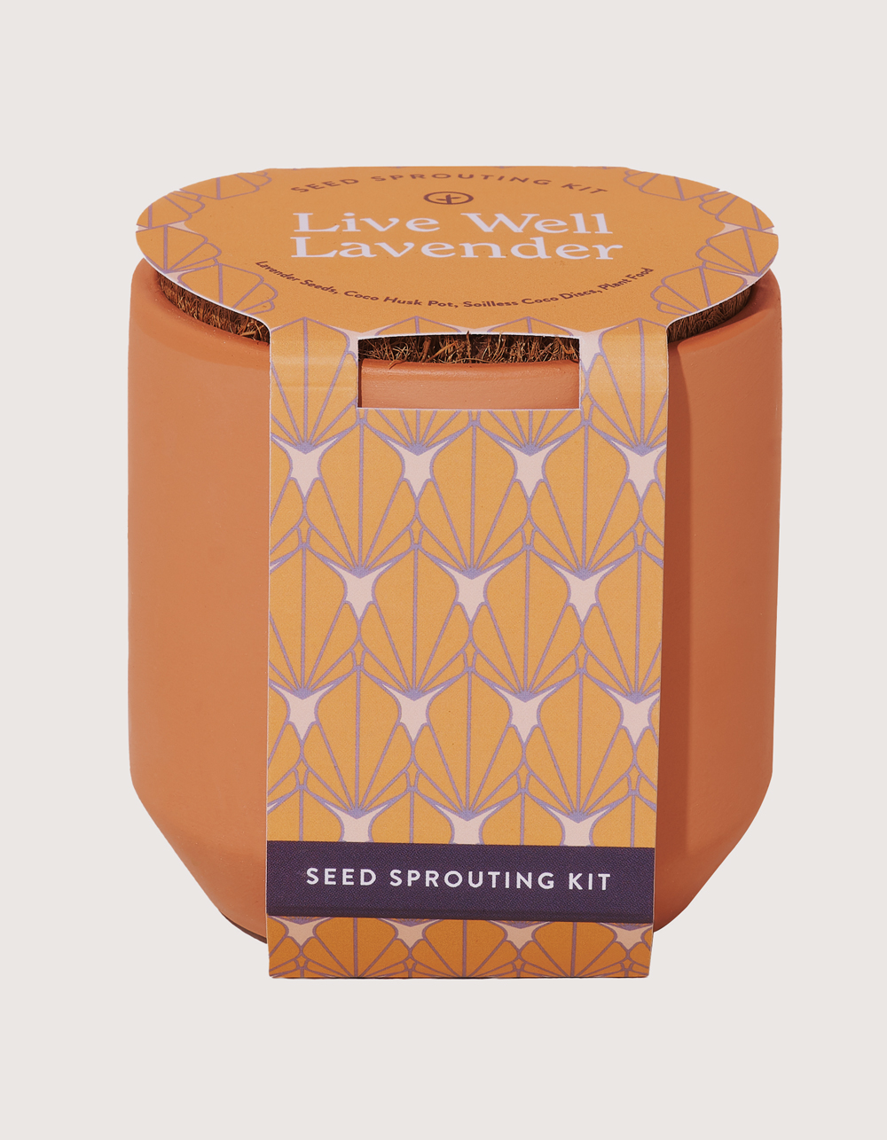 MODERN SPROUT Seed Sprouting Kit Live Well Lavender LIVE WELL