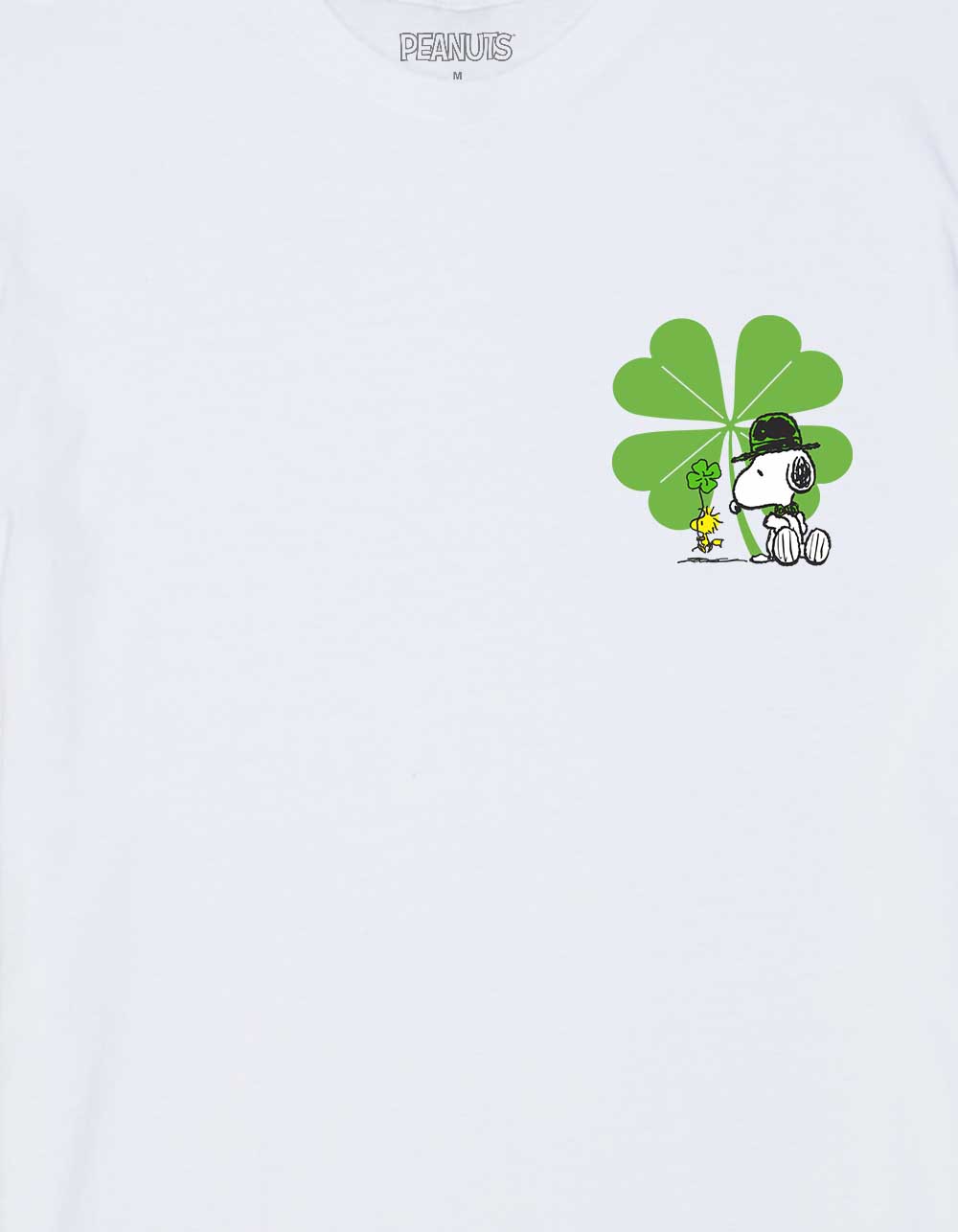 PEANUTS Snoopy Clover Unisex Tee - WHITE