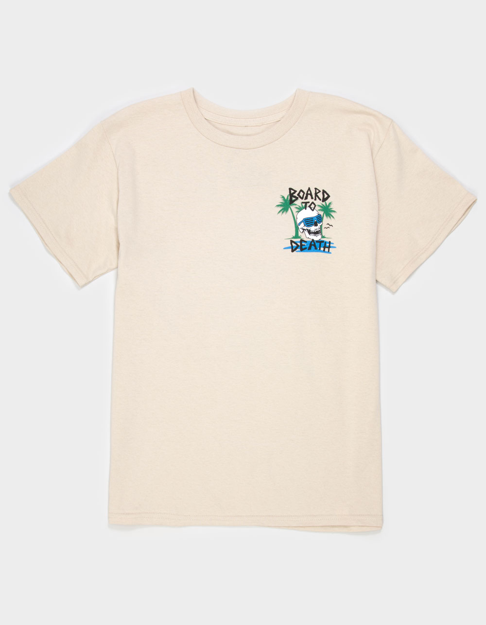 RIOT SOCIETY Board To Death Boys Tee - SAND