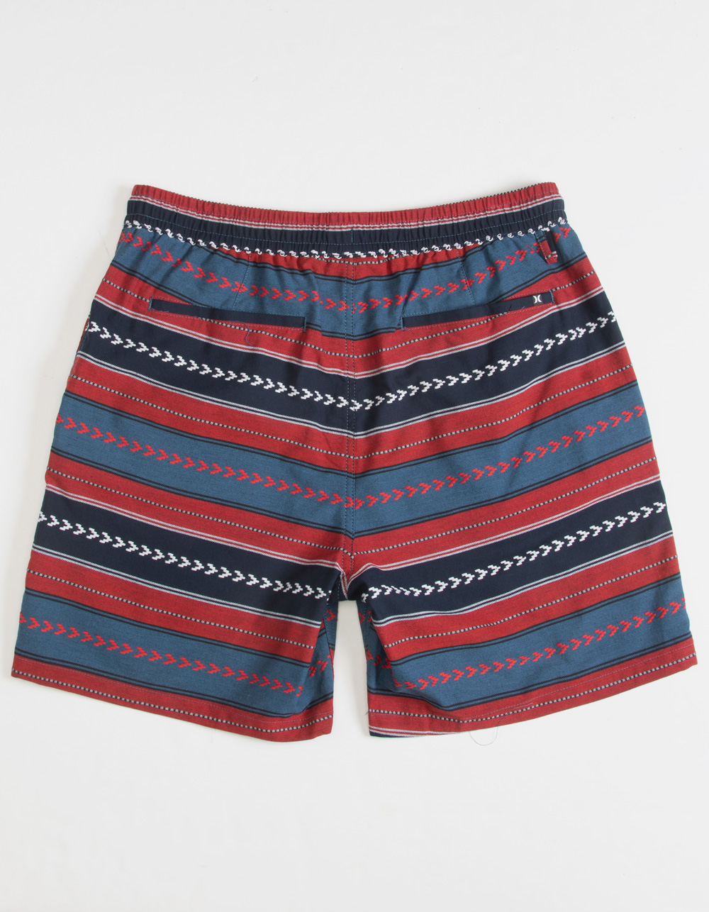 HURLEY Jacquard Mens Volley Shorts RED COMBO Tillys