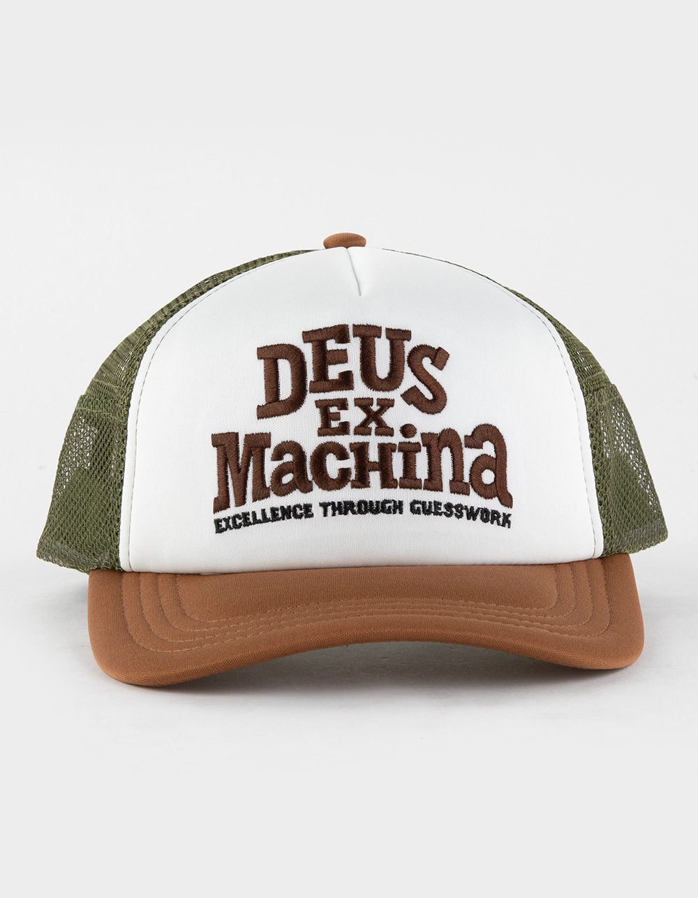 Deus EX Machina Guesswork Trucker Hat - White - One Size