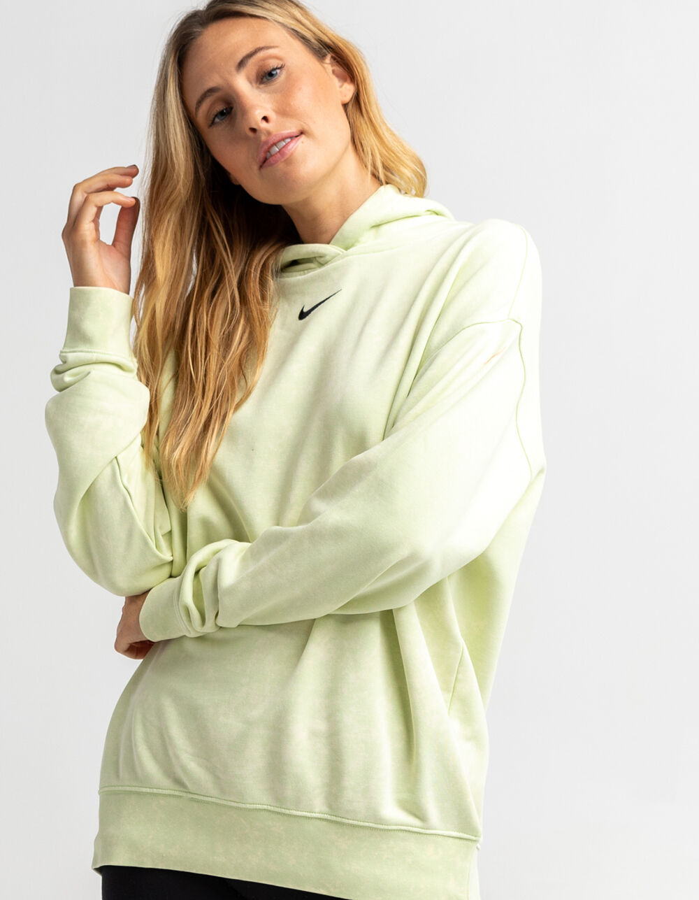 NIKE Sportswear Essential Womens Oversized Hoodie - CELERY | Tillys