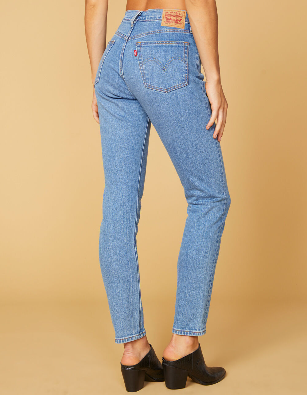 LEVI'S 501 Jive Love Womens Skinny Jeans image number 4