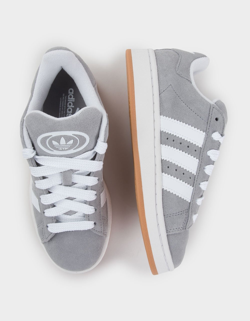 ADIDAS Campus 00s Boys Shoes - GRAY/WHITE