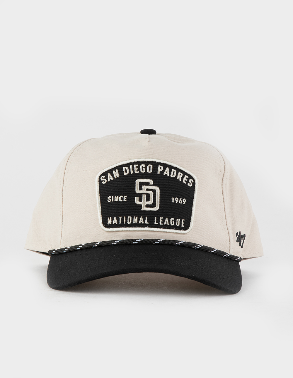 47 BRAND San Diego Padres '47 Hitch Snapback Hat NATURAL/BLACK Tillys