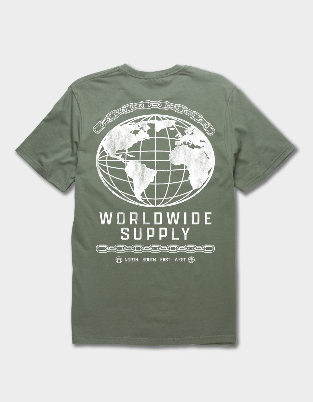 GLOBE Worldwide Supply Unisex Tee - MILITARY