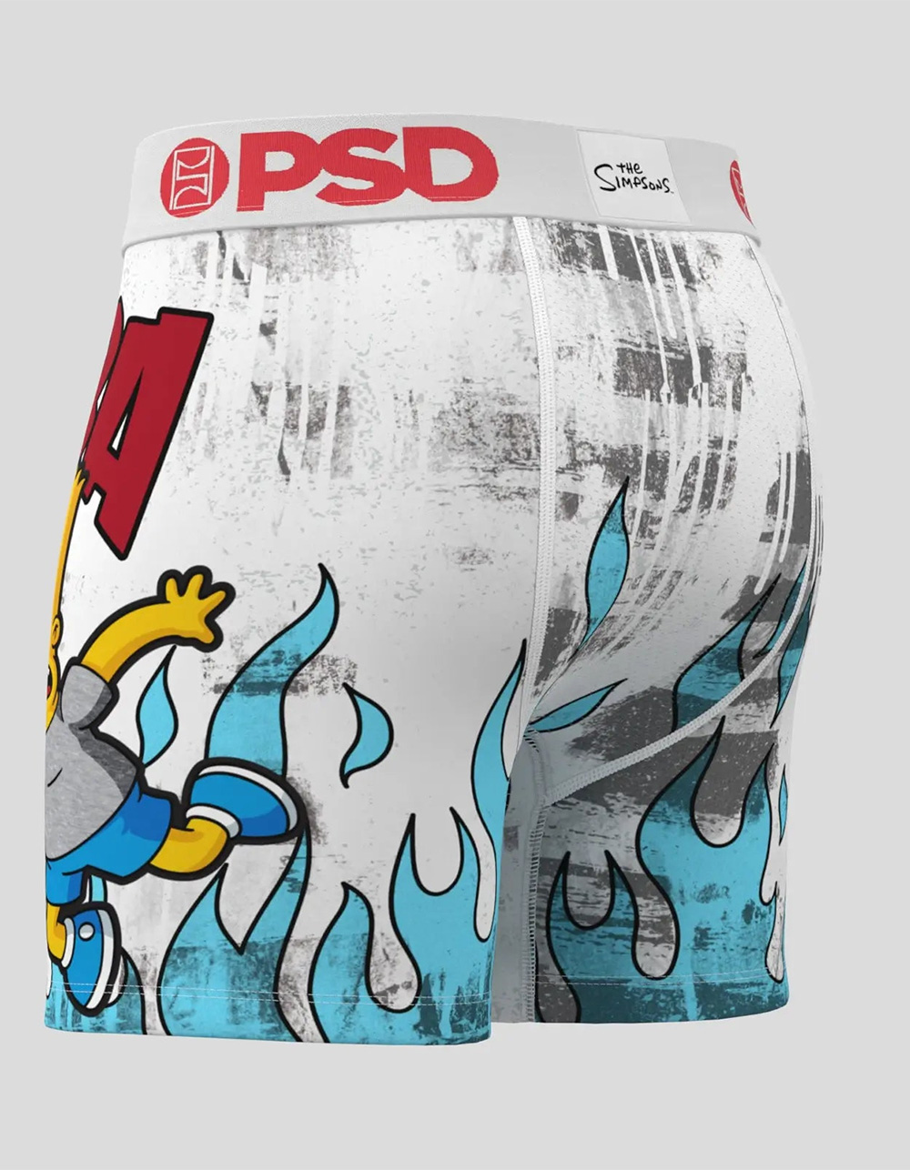 PSD x The Simpsons Aye Carumba Mens Boxer Briefs - MULTI