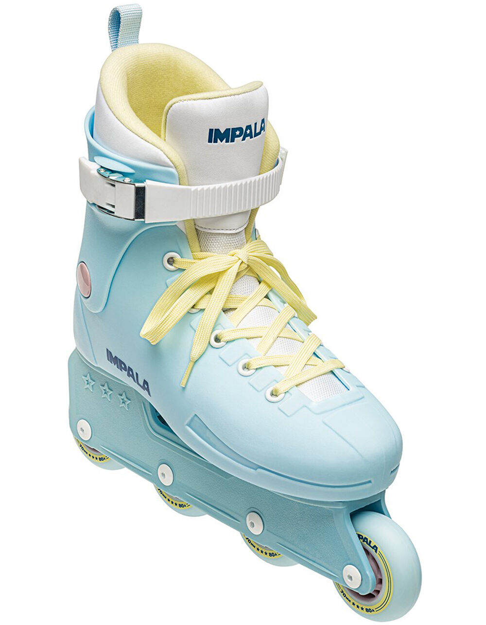 IMPALA ROLLERSKATES Lightspeed Inline Sky Blue & Yellow Skates SKY