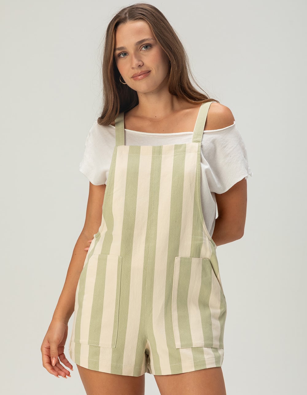 BILLABONG Beach Crush Womens Romper - SAGE