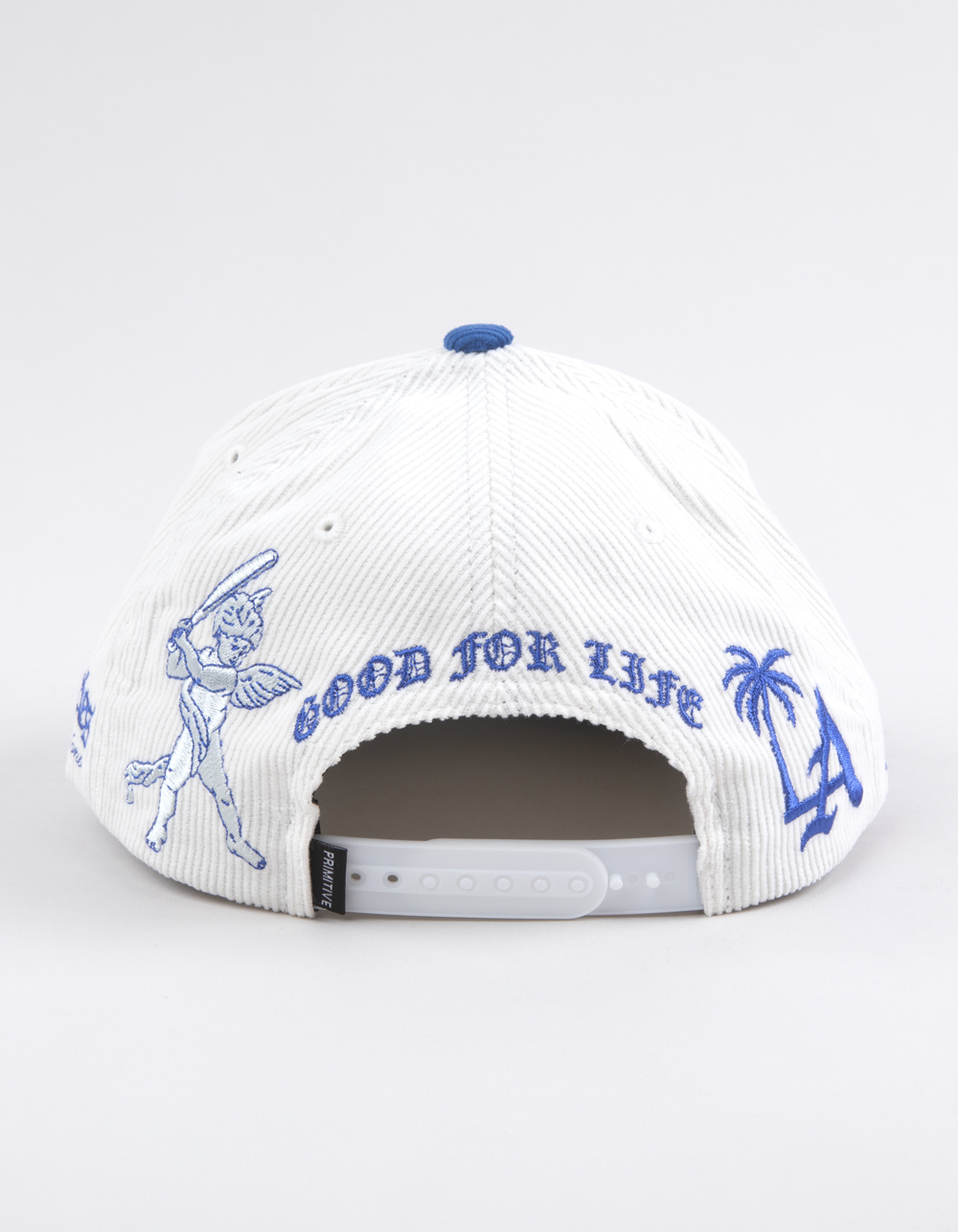 PRIMITIVE Loyalty Corduroy Snapback Hat - BLUE COMBO