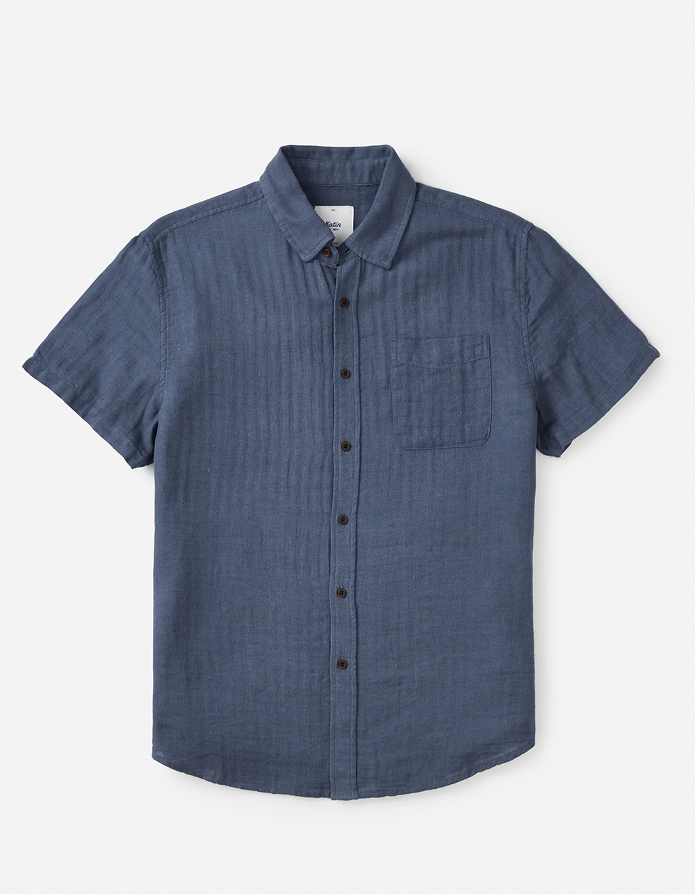 KATIN Alan Solid Mens Shirt - BLUE