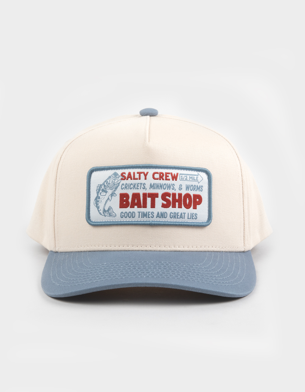 SALTY CREW Bait Shop Snapback Hat - BLUE COMBO