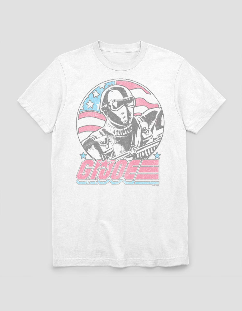 G.I. JOE Snake Eyes America Tee - WHITE