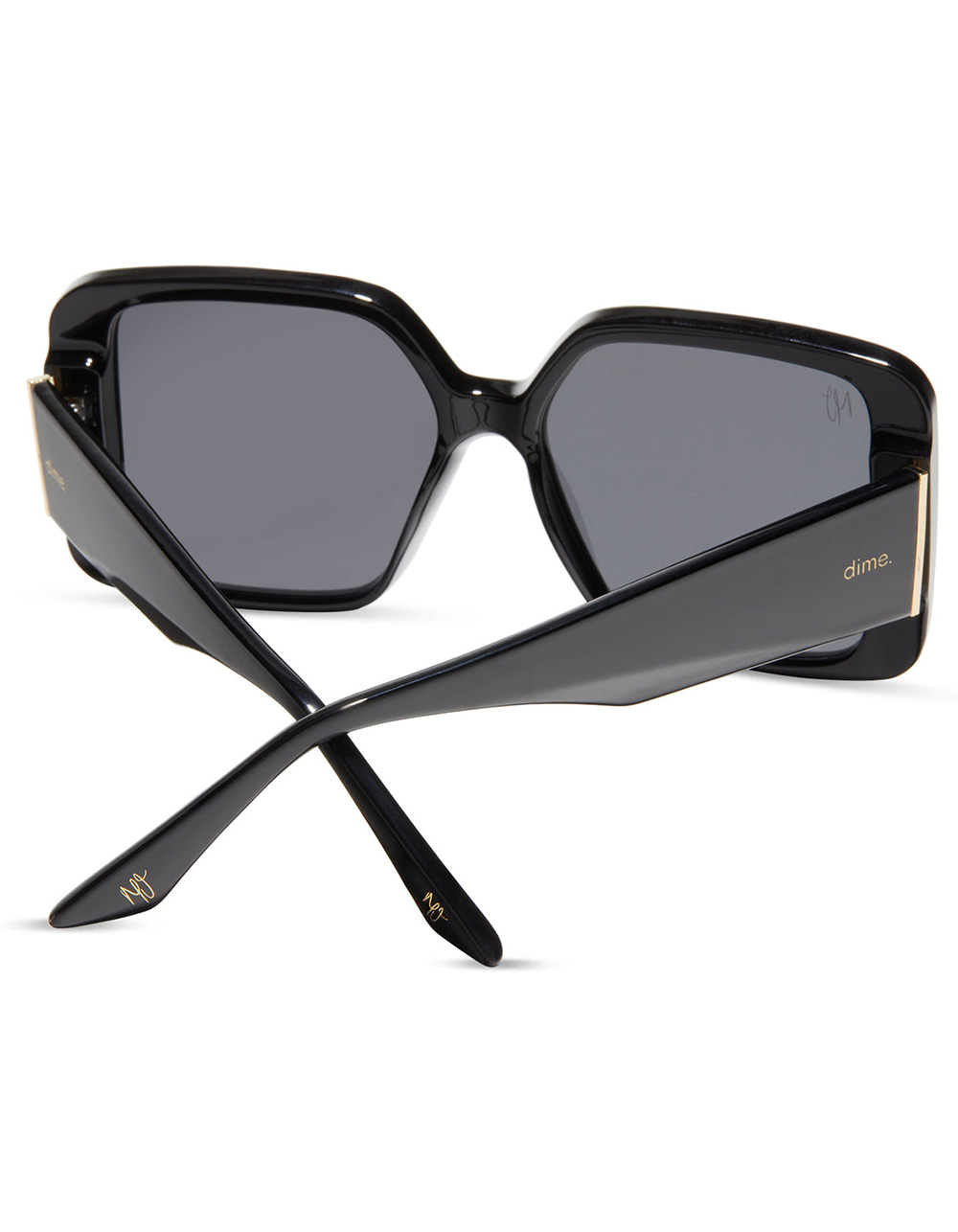 DIME x Mikayla Jane Drama Queen Polarized Sunglasses - BLACK | Tillys