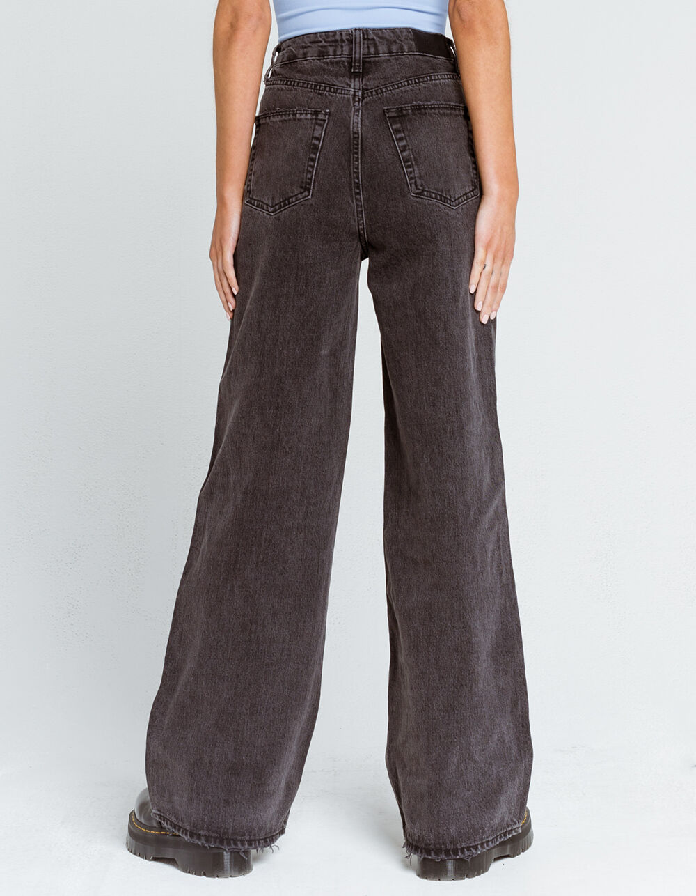 BDG Urban Outfitters Womens Puddle Jeans - WASHED BLACK | Tillys