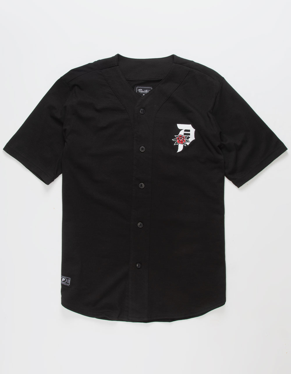 PRIMITIVE Dirty P Mens Baseball Jersey BLACK Tillys