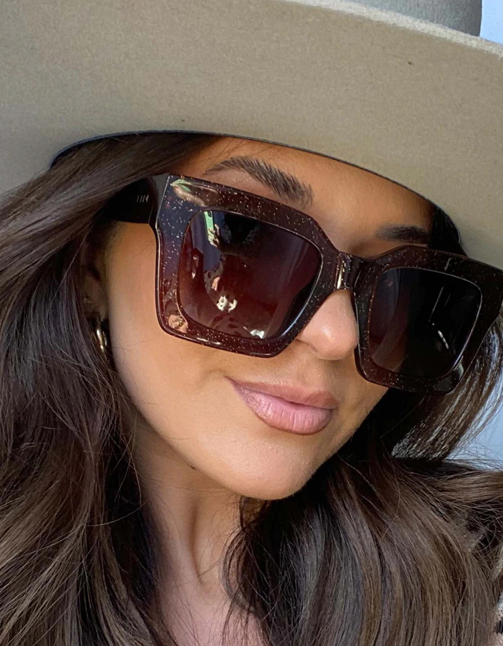 DIFF Eyewear Dani Sunglasses CHESTNUT Tillys