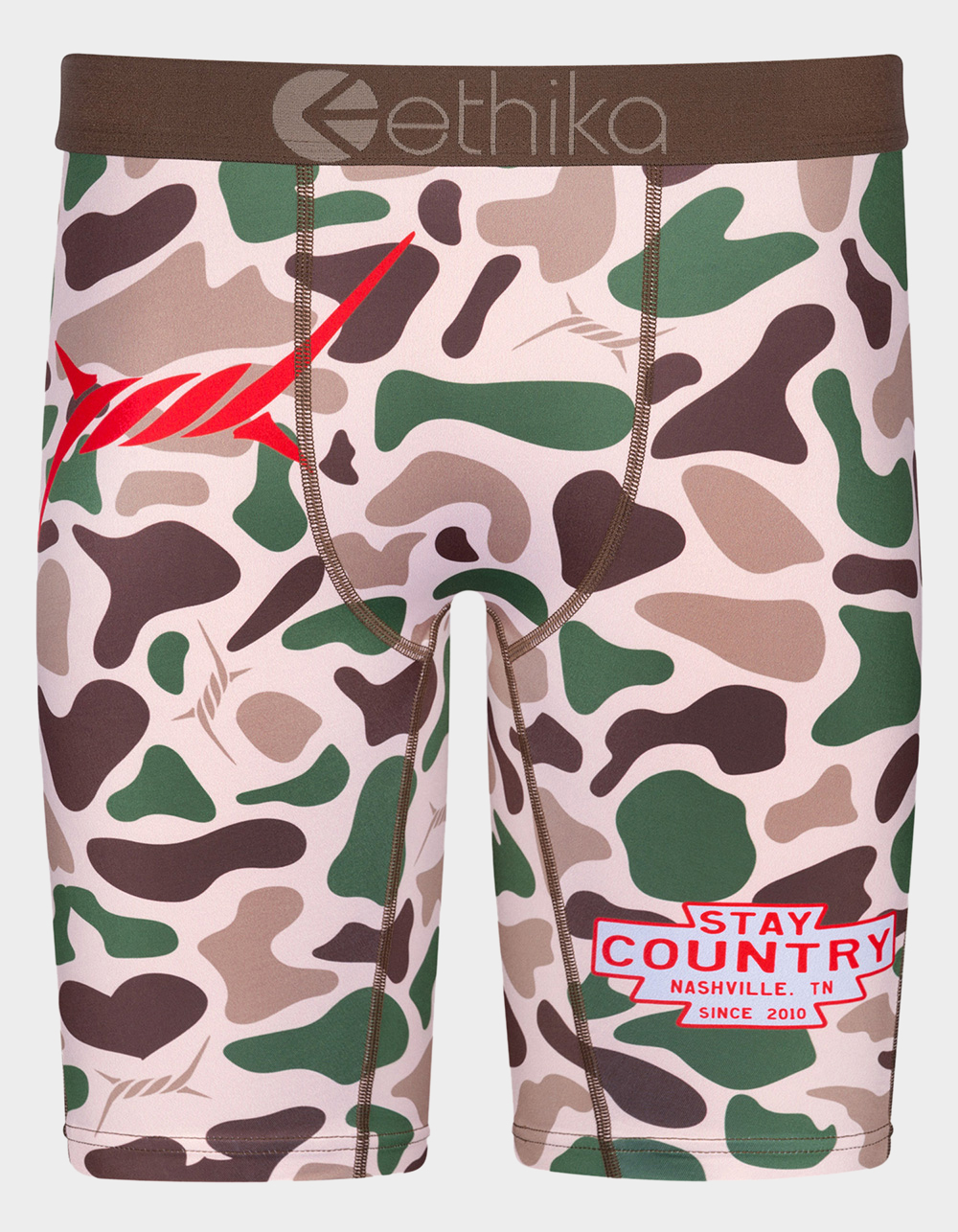 ETHIKA Stay Country Staple Mens Boxer Briefs