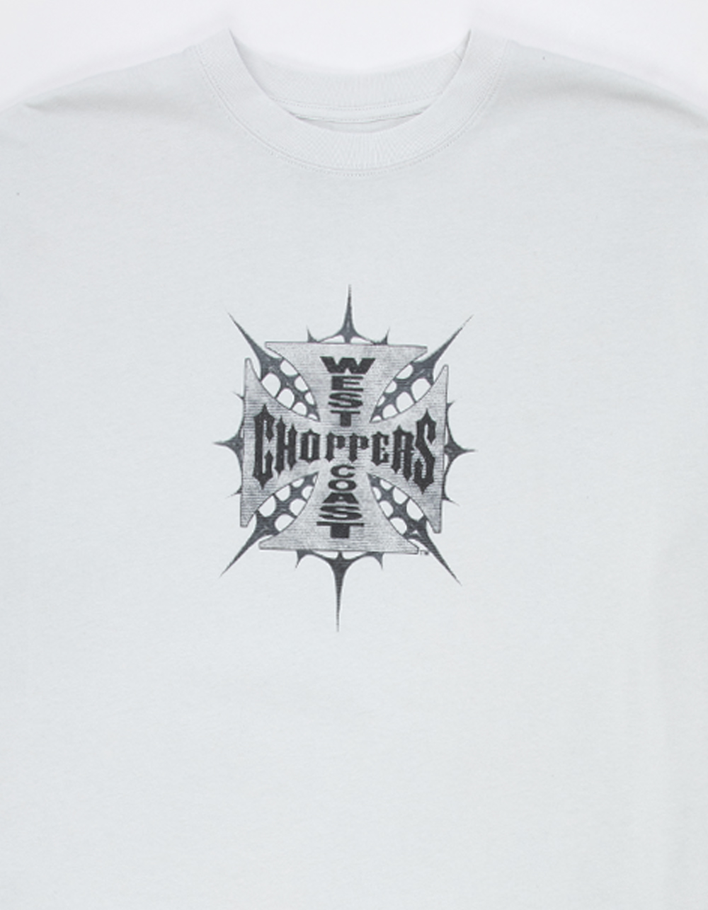 WEST COAST CHOPPERS Est MCMXCII Mens Boxy Tee - GRAY