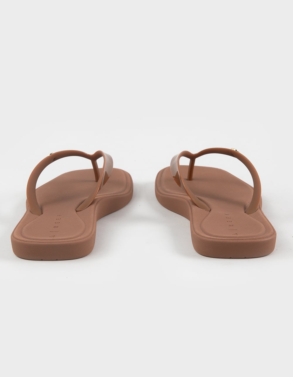 REEF Solaye Womens Jelly Flip Flops - CHOCOLATE
