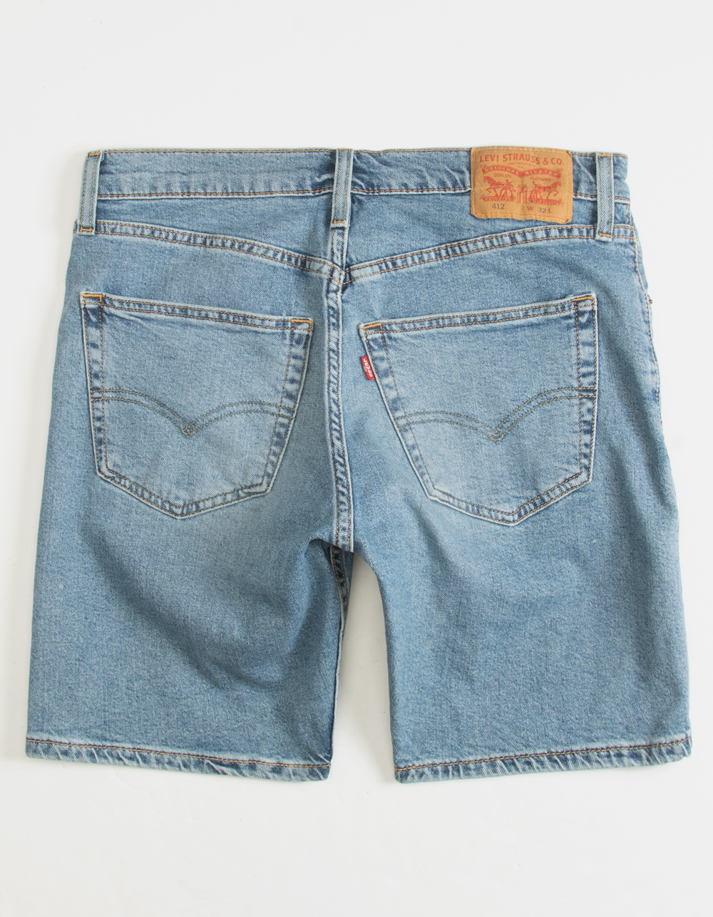 LEVI'S 412 Slim Mens Denim Shorts - DESTRUCTIVE | Tillys