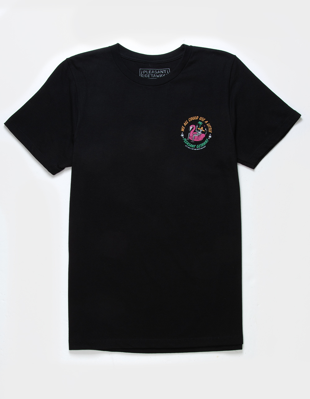 PLEASANT GETAWAY Take A Trip Boys Tee - BLACK