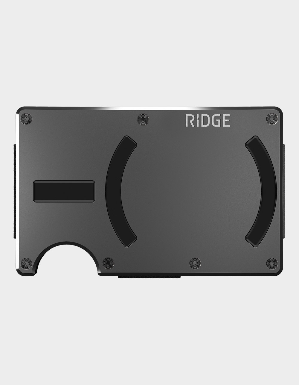 RIDGE WALLETS Gunmetal Ridge 2.0 Magsafe Wallet - DARK GRAY