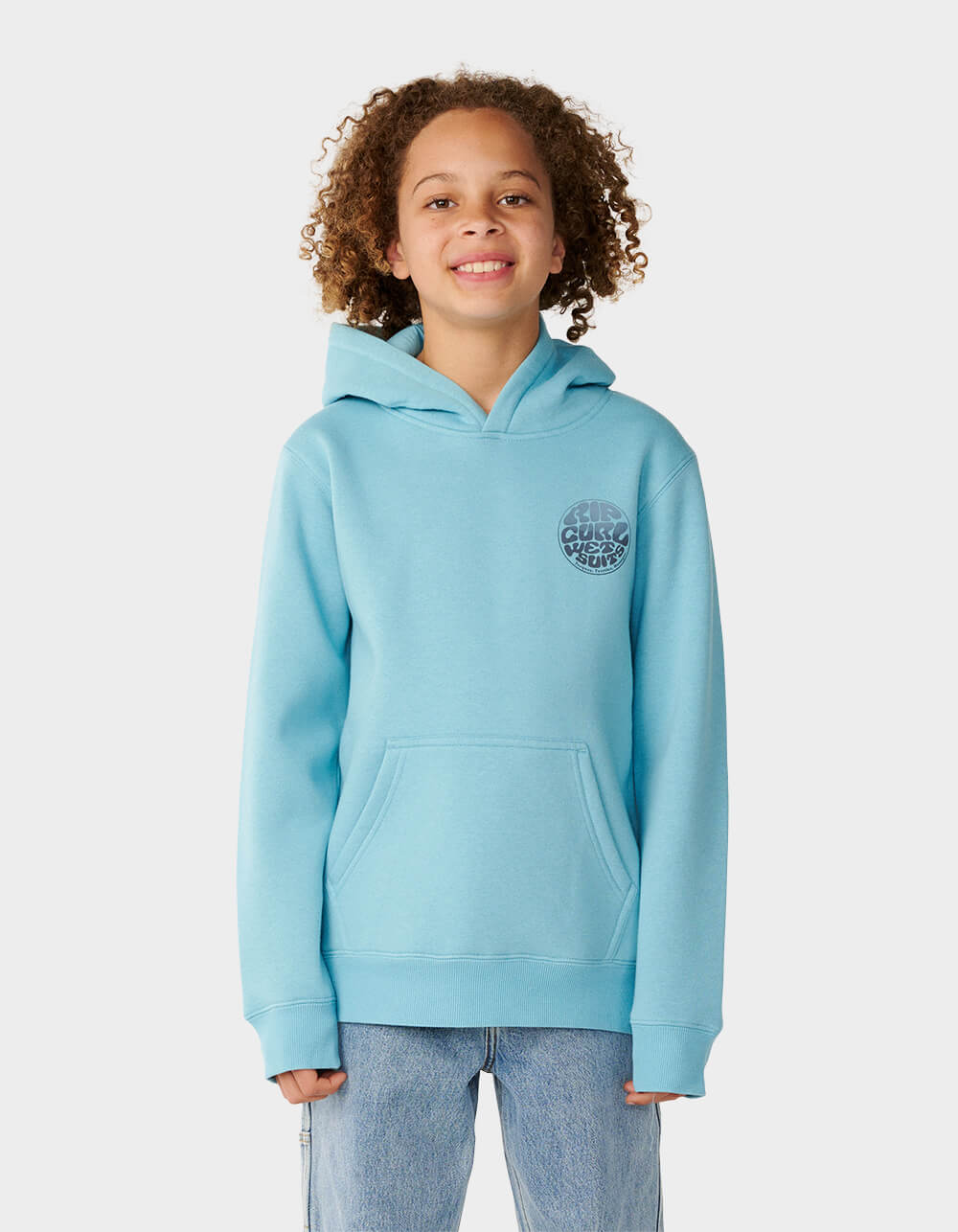 RIP CURL Wetsuit Icon Boys Hoodie - OCEAN
