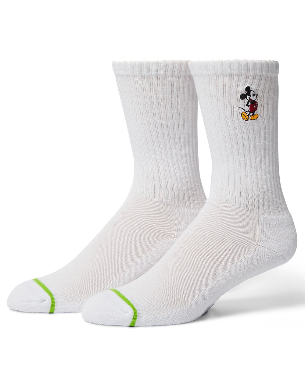 HUF x Disney Mickey Mouse Classic Mens Crew Socks - WHITE COMBO