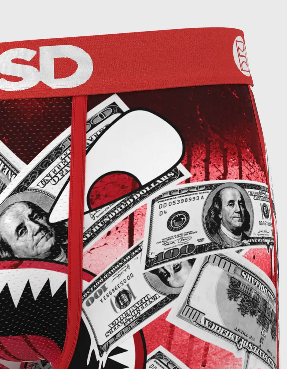 PSD Warface Cherry Melt Mens Boxer Briefs - MULTI