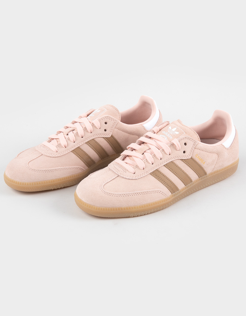 ADIDAS Samba ADV Shoes - PINK/BROWN