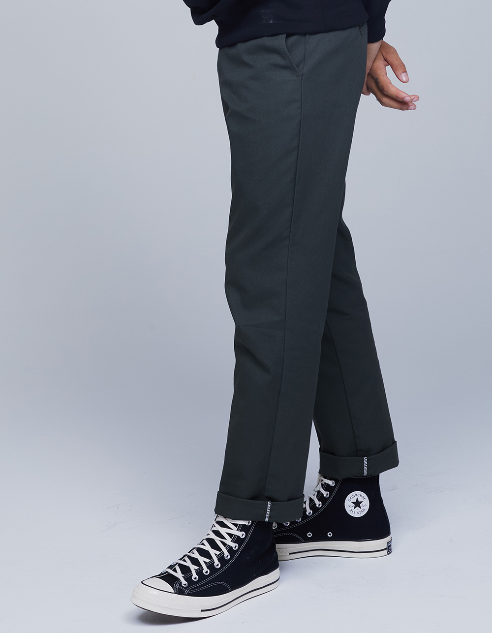dickies slim taper green