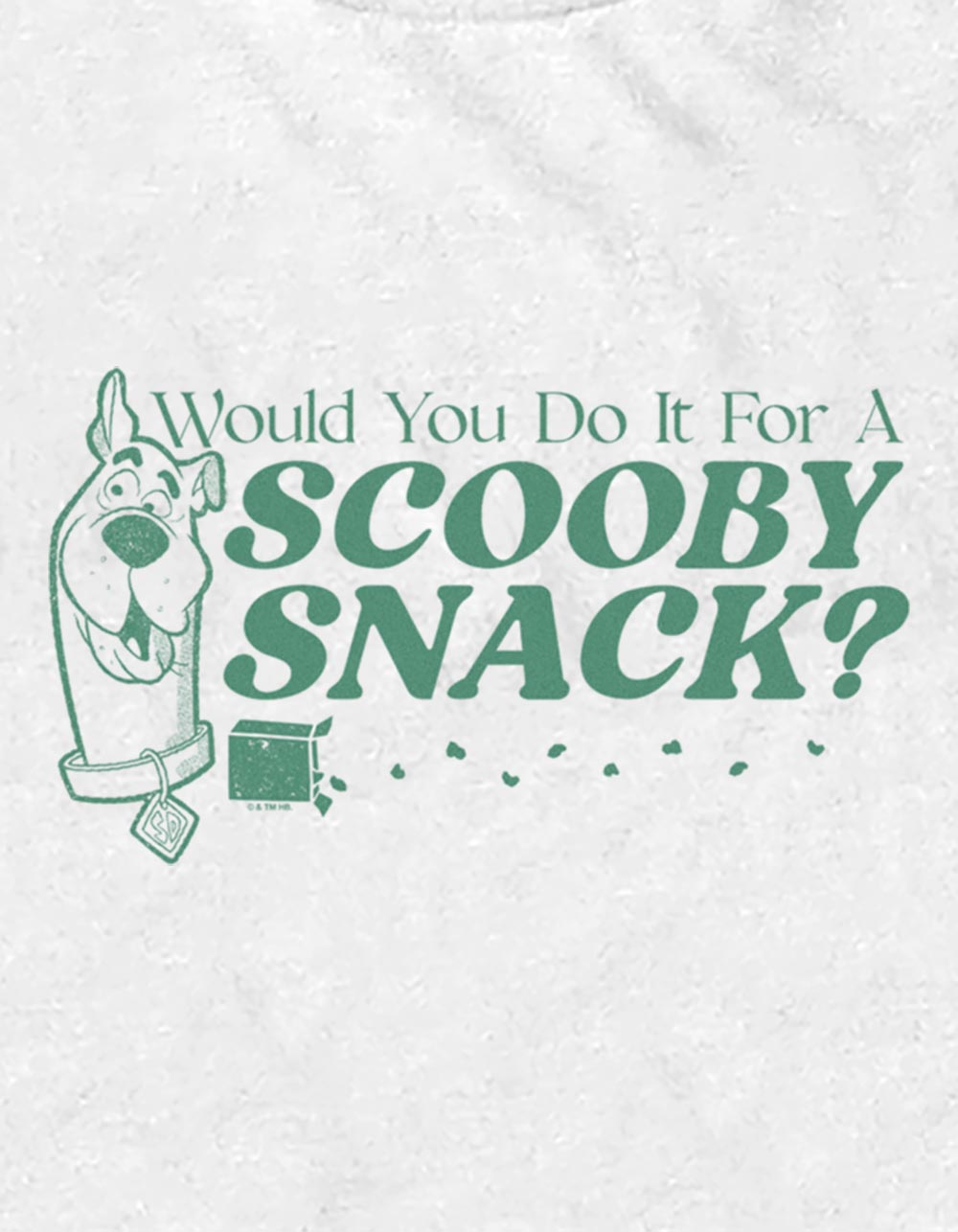 Scooby DOO Snack Unisex Tee - WHITE