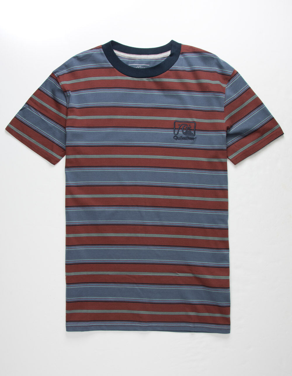 QUIKSILVER Boate Stripe Mens T-Shirt image number 0