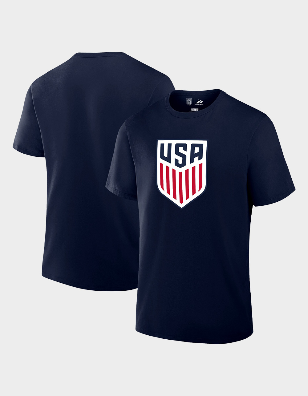 U.S. SOCCER Logo Mens Tee - NAVY