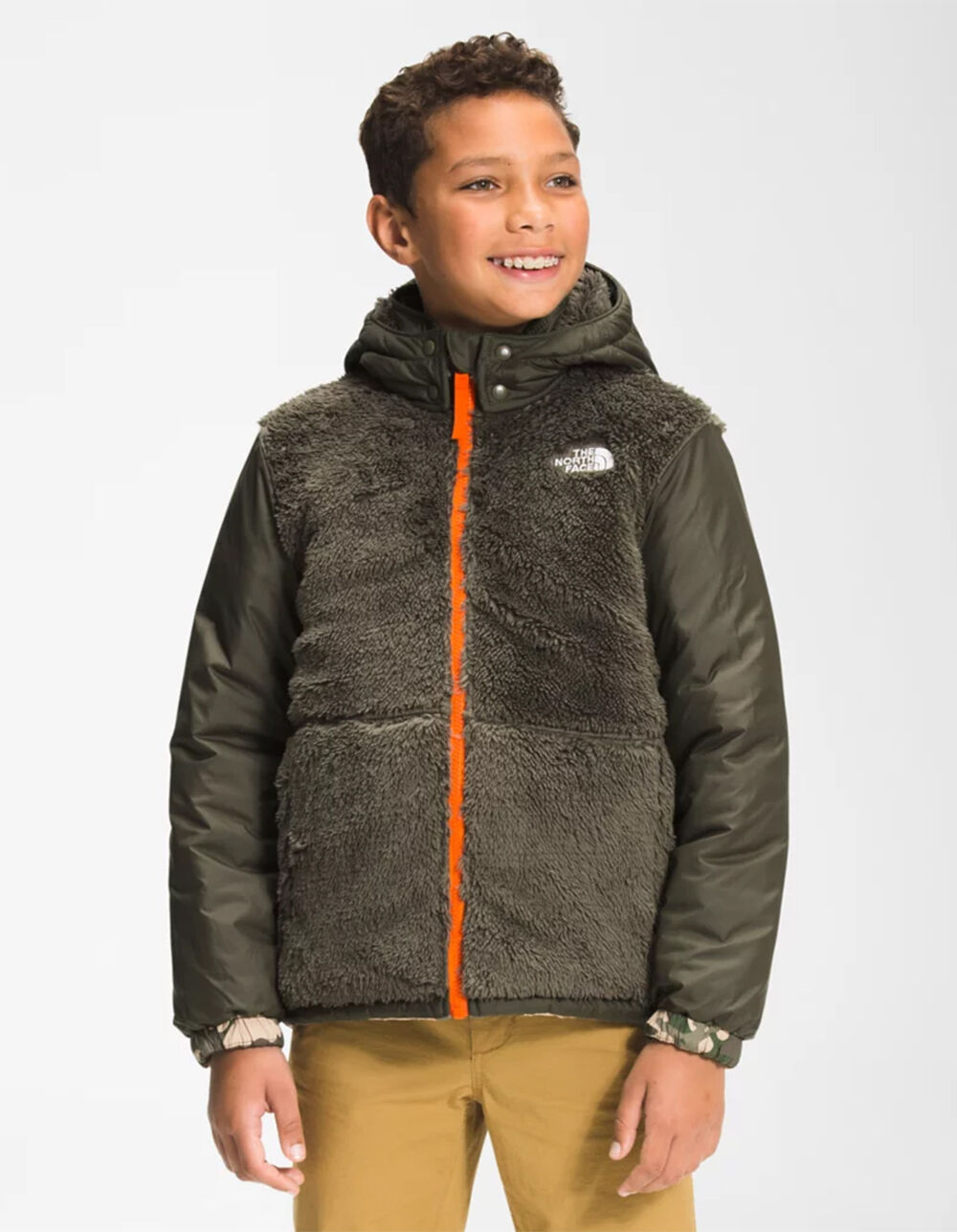 THE NORTH FACE Mount Chimbo Reversible Boys Jacket - CAMO | Tillys