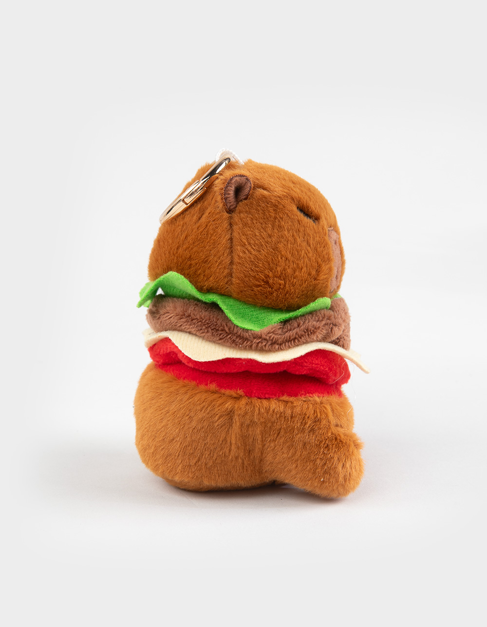 FULL TILT Burger Capybara Bag Charm - BROWN