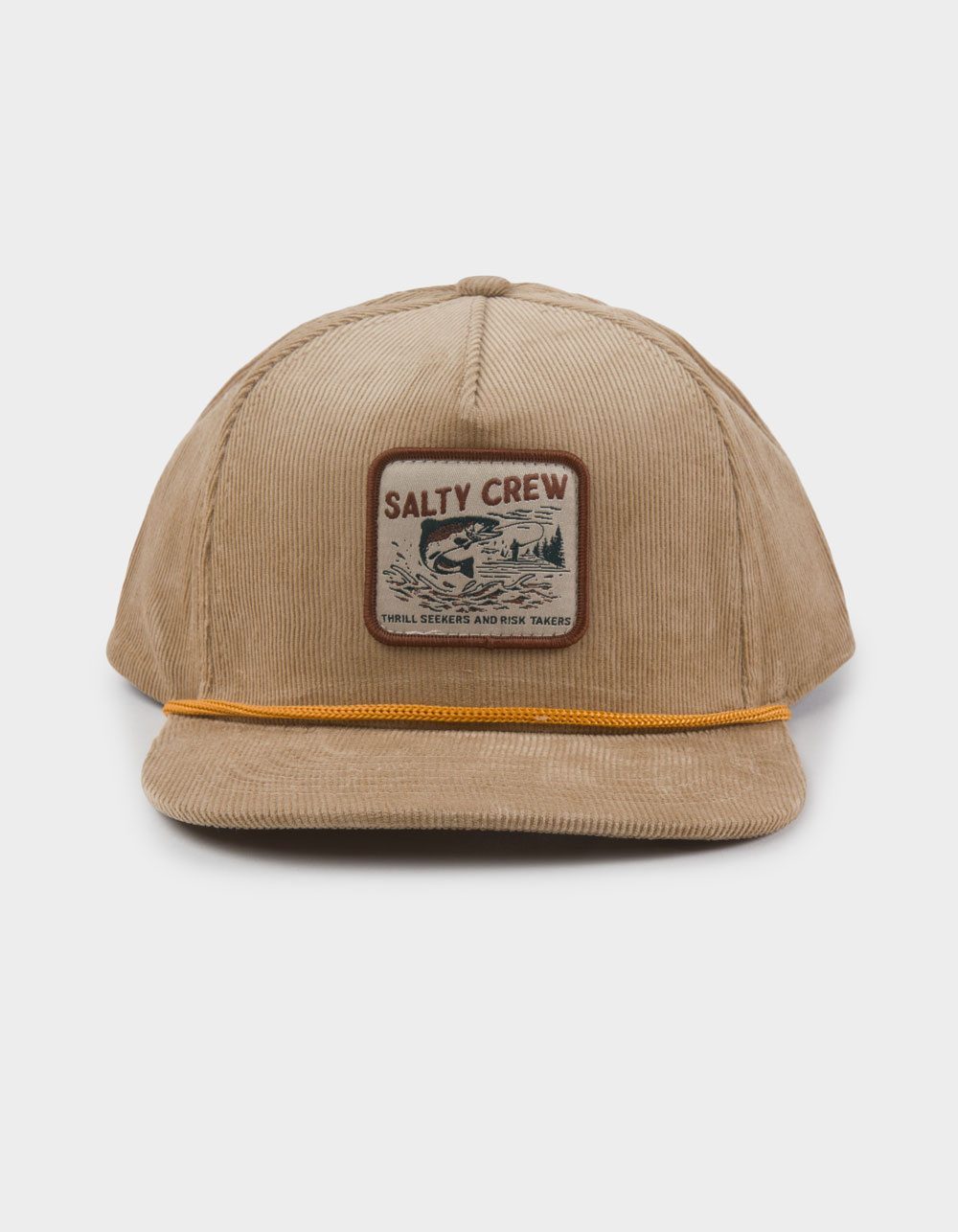 SALTY CREW Nature Boys Snapback Hat - KHAKI