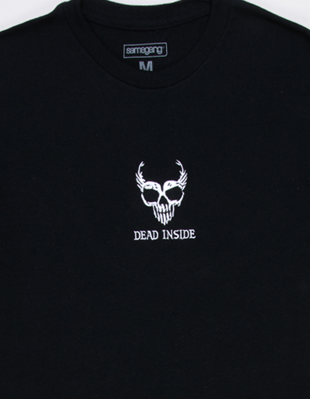SAME GANG Dead Inside Mens Tee - BLACK