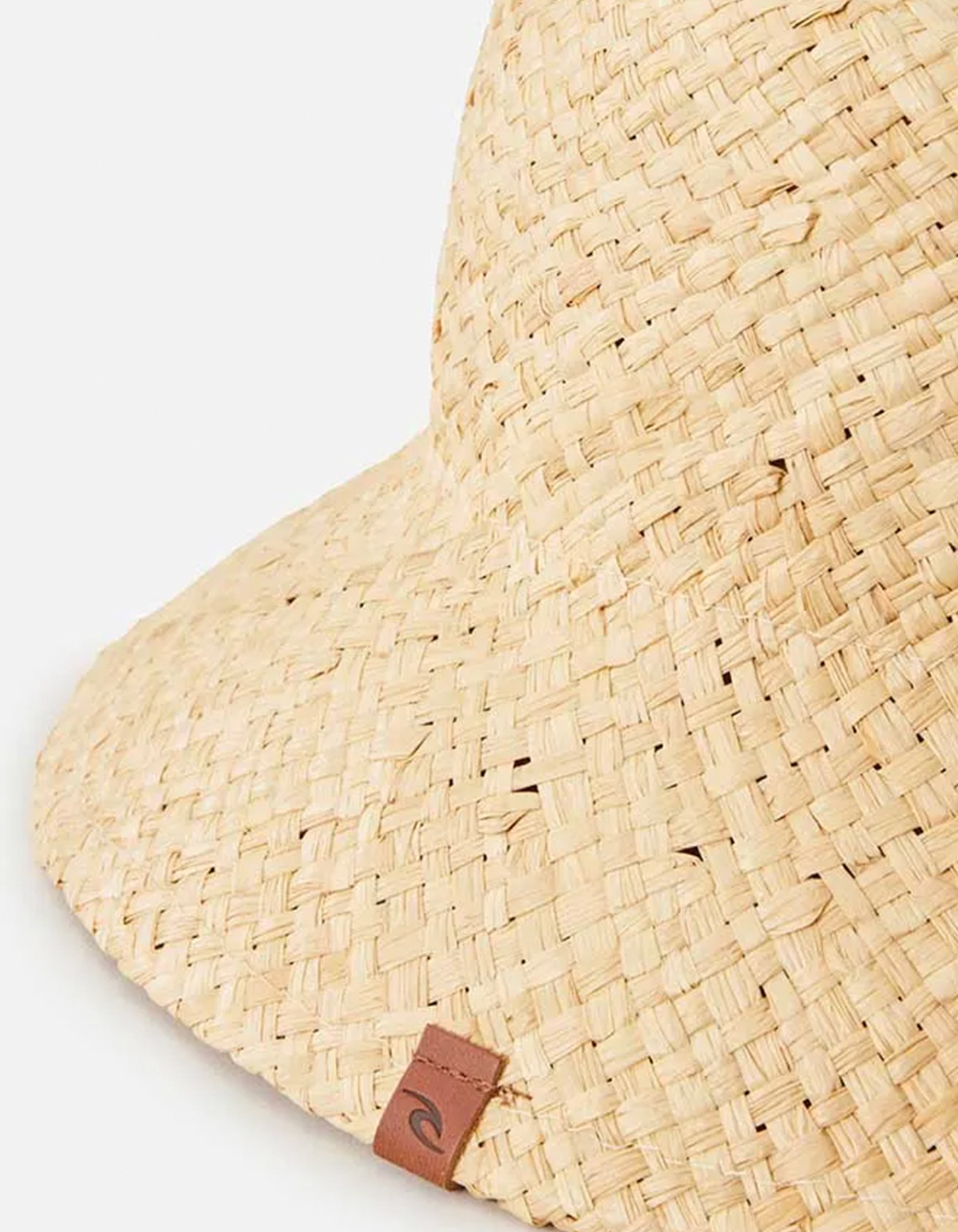RIP CURL Premium Womens Straw Bucket Hat - NATURAL