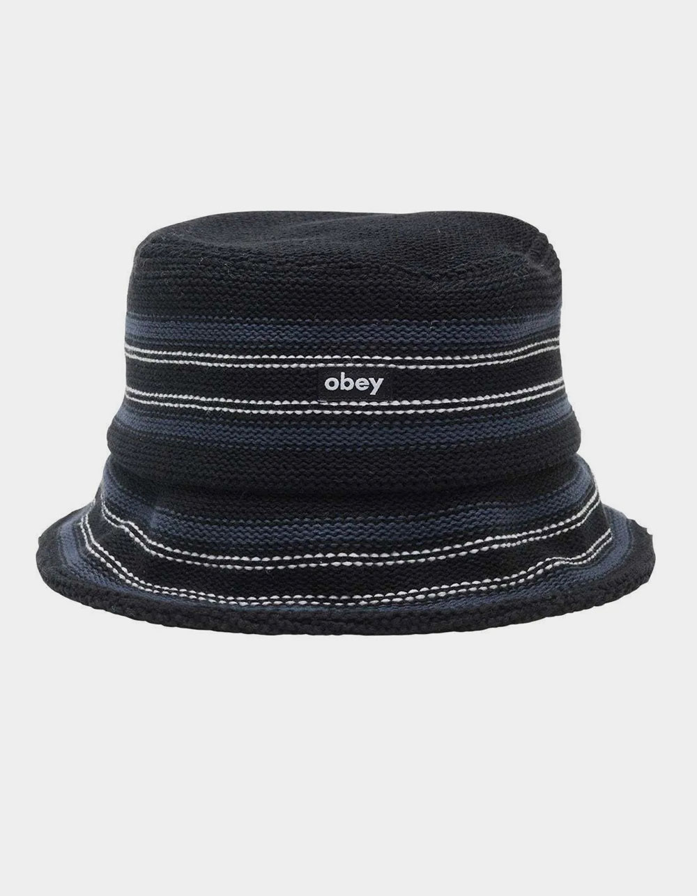 OBEY Alcott Sweater Bucket Hat BLACK COMBO Tillys