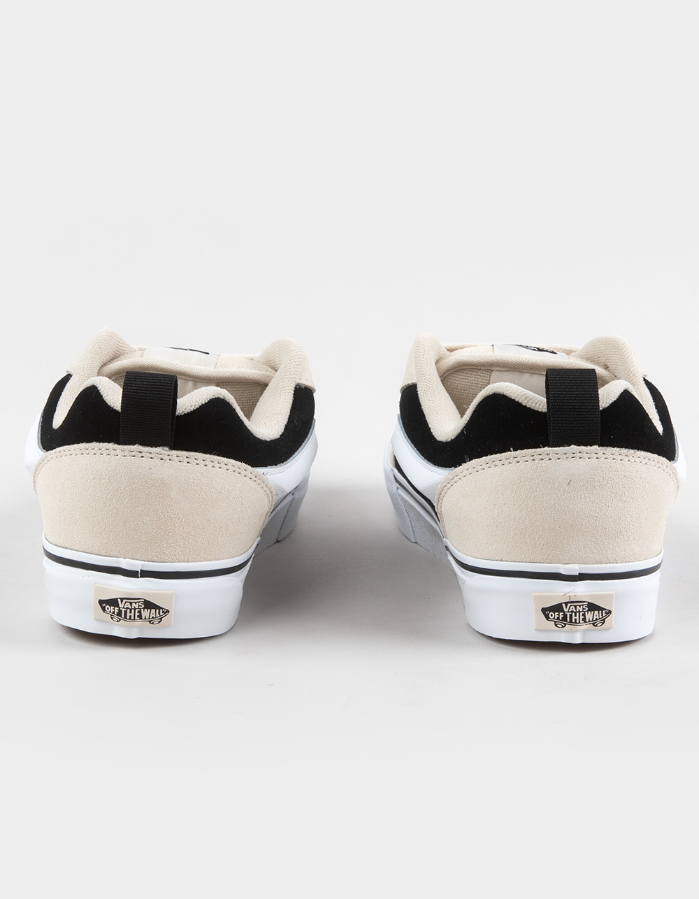 VANS Knu Skool Shoes - CREAM/BLACK