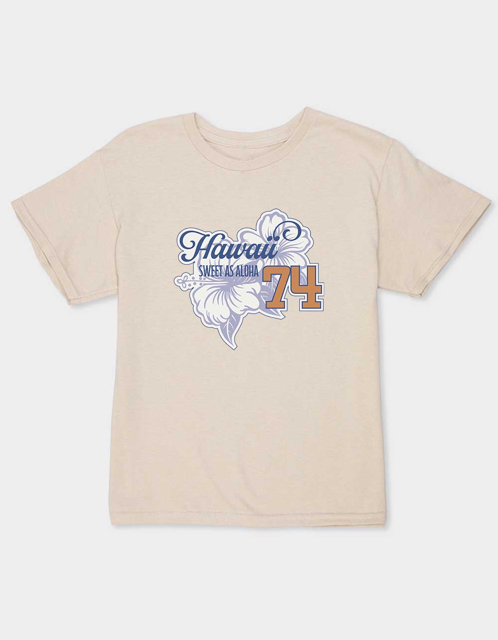 HAWAII Sweet As Aloha Unisex Kids Tee - SAND